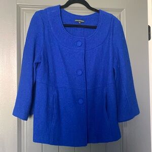 Royal blue jacket